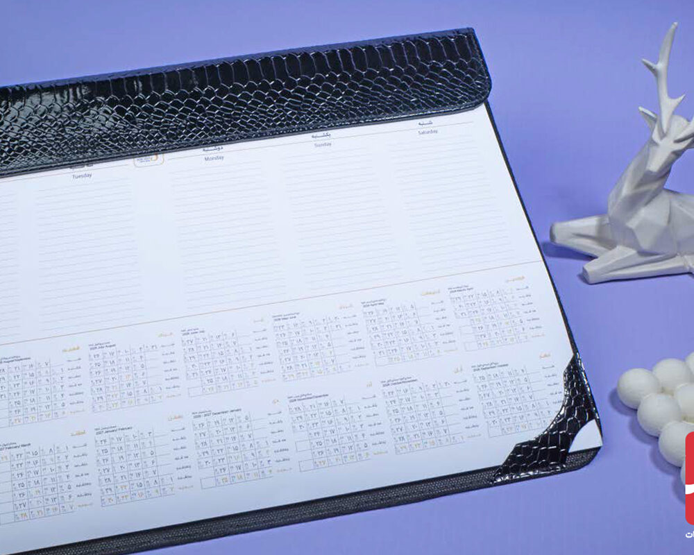 تقویم زیر دستی منشی کوچک کد 51002