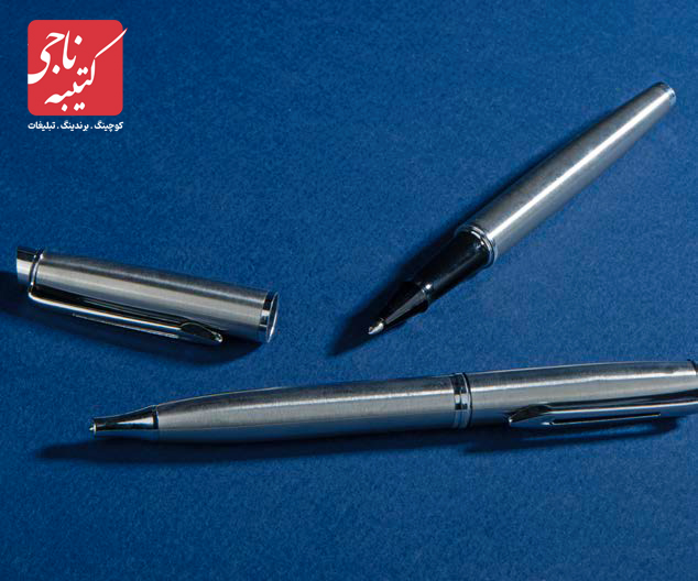 ست خودکار و روان نویس نقره ای استیل کد 51423 4 ست خودکار و روان نویس نقره ای استیل کد 51423 - Image 4