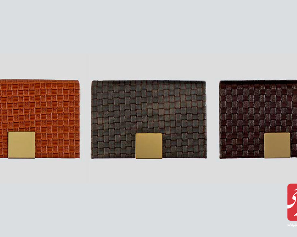 جا کارتی چرم و فلز کد 51520