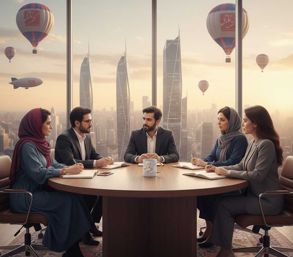 نقش ماگ در دکوراسیون میز کار و تبلیغات غیرمستقیم